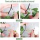 thumbnail image 5 of Paquete de 5 flores artificiales Zhivalor rosa colgante 41 pies, 5 of 7
