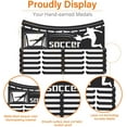 thumbnail image 5 of Sports Metal Medal Holder Metal Medals Display Hanger Rack Awards Ribbon Rack Organizer Wall Mount Sports Club School Athlete Competition Black, 5 of 9