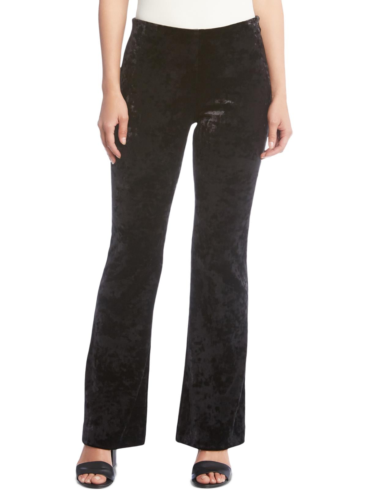 velvet bootcut pants