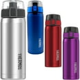 thumbnail image 2 of Thermos 18 oz. Insulated Stainless Steel Hydration Water Bottle - Cranberry, 2 of 5