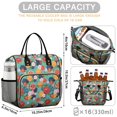 thumbnail image 5 of Pioneer Flower Floral Print Pattern Womens Lunch Box for Work,Insulated Large Lunch Bag,Leakproof Adult Lunch Bag for Work,Beach,Travel,Picnic,Camping, 5 of 6