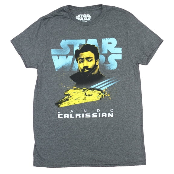 Star Wars Mens Lando Calrissian Graphic T-Shirt