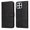 Black, variant on Wallet Phone Case for Honor X6 4G with Card Holder and Stand Function Blue