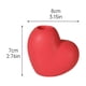 thumbnail image 3 of Candelabro cerámico rojo en forma de corazón | Centro romántico de candelabro para mesa de comedor, escritorio, decoración de bodas o festivales | Rojo brillante o blanco, se adapta a velas, 3 of 6