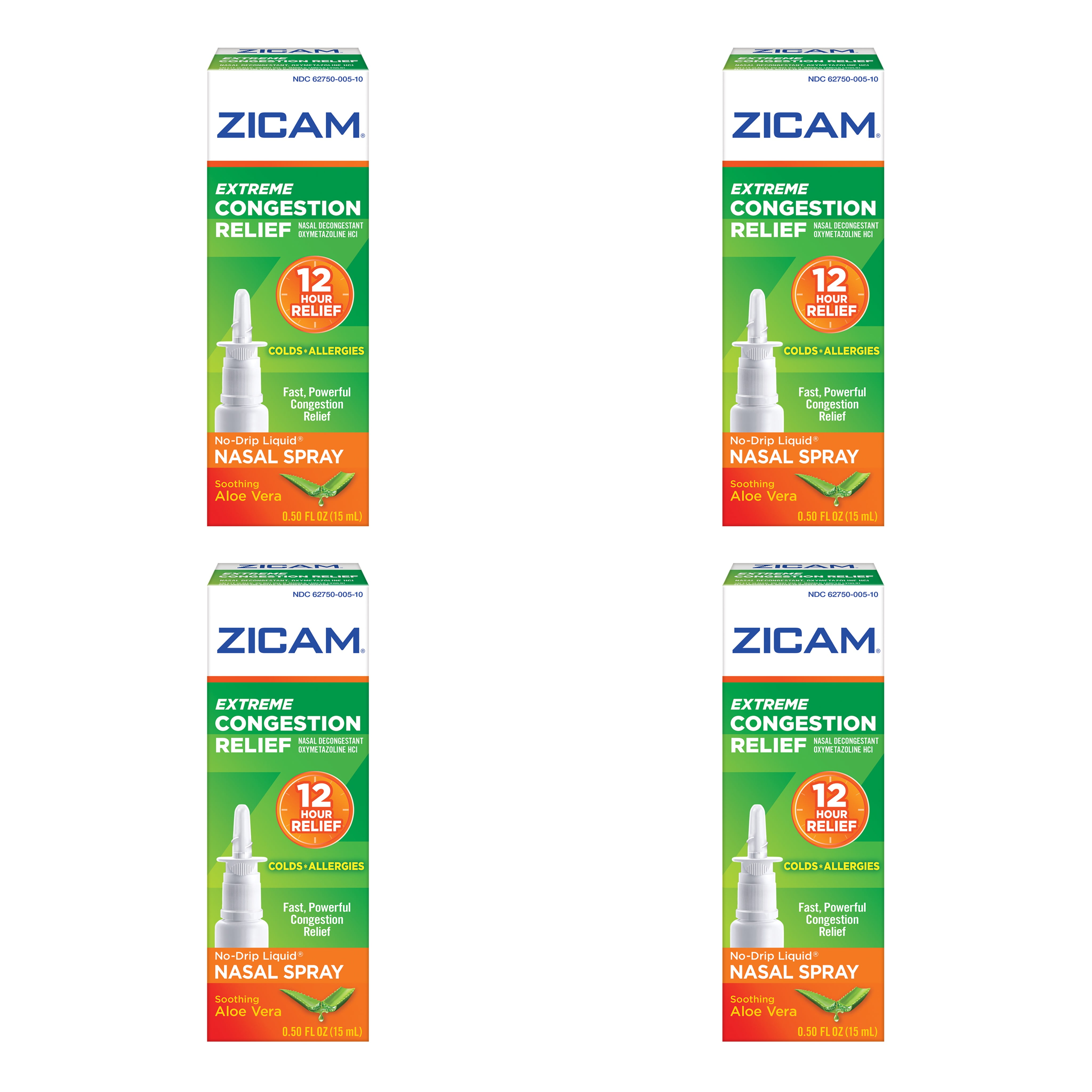 4 Pack Zicam Extreme Congestion Relief Liquid Nasal Nepal Ubuy