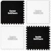 Alessco SFBKWE1446 SoftFloors -Black & White Checkerboard -14 x 46 Set