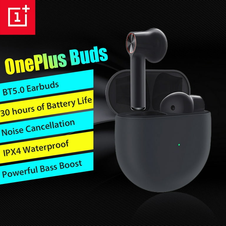 OnePlus Buds Wireless BT 5.0 Earphones IPX4 Waterproof 3Mic With