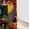 thumbnail image 3 of Fenyluxe Pumpkins Shower Curtain Set Chic Modern Bathroom Decor with Hooks 100% Polyester Fiber Waterproof Shower Curtain for Your Bathroom 69"x72, 3 of 7