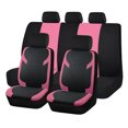 thumbnail image 3 of AUTOPLUS Funda universal para asiento de coche, color azul, con entramado de tela de diamante negro, accesorios para el interior del coche, compatible con la mayoría de los coches, SUV y furgonetas, 3 of 5