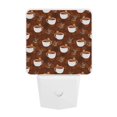 thumbnail image 5 of Goofa Sloths Need More Coffee Night Light, Plug-in, Dusk to Dawn Sensor, Warm White, Ambient Lighting, Ideal Kids Adults Nightlight-UK, 5 of 9