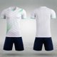 thumbnail image 4 of Odeerbi Niños Niñas Malla Rápido Seco Uniforme de Fútbol Conjunto Rayas Gradiente Impresión Camiseta Shorts Ropa Deportiva Atlética Para 5-15 Años, 4 of 6