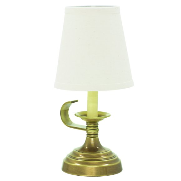 House of Troy CH878-AB Lampe de Table pour Autocar, 12 Pouces, Argent Antique