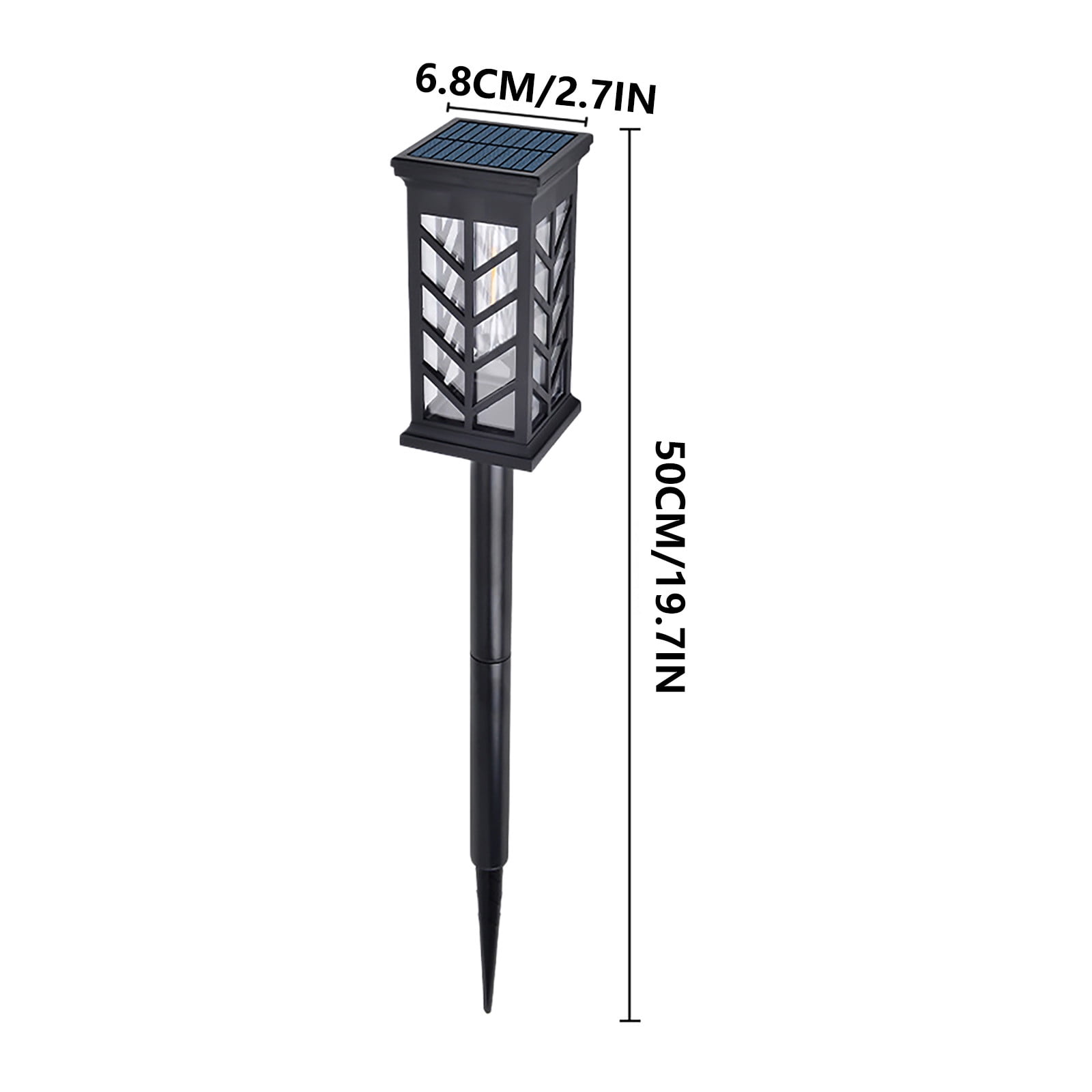 Outdoor Solar Lights,Solar Garden Lights,Waterproof Warm White LED Solar Landscapes Stake Lights Garden Decor for Yard Patio Driveway Walkway Path Lighting