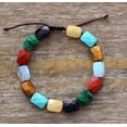 thumbnail image 2 of Pulsera de amatista turquesa blanca de moda europea y americana, collar con colgante de loto de 108 cuentas, 2 of 5