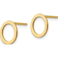 thumbnail image 2 of 10K Yellow Gold Open Circle Earrings (Width 9) (Length 9) - Jbsp, 2 of 5