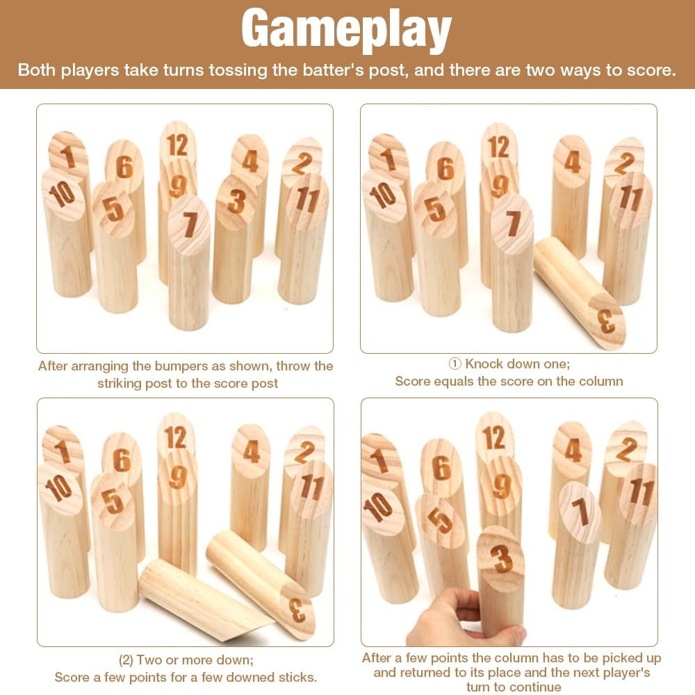 Outdoor Throwing Game for Kids Adults Backyard Activity Family Party Toy Sports Entertainment