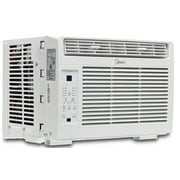 Midea 5,000 BTU Window Air Conditioner, Cools Up To 150 Sq Ft, Remote, Programmable Timer, White