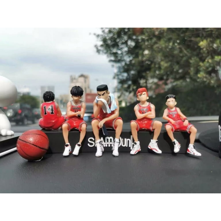 J&G 5PCS Set SLAM DUNK SHOHOKU Basketball Team Figure US