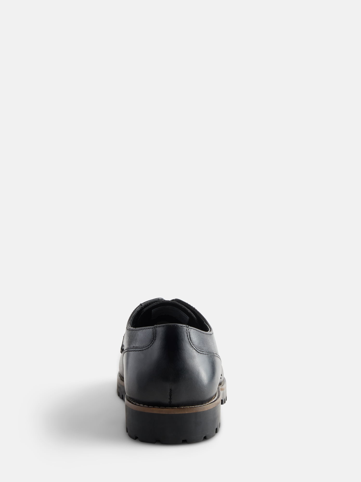 Free Assembly Men's Leather Moc Toe Oxfords