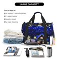 thumbnail image 5 of Kdxio Christmas Night Travel Duffel Bag Gym Bag Weekender Travel Bag Gym Bag for Women &Men Airplane Travel Essentials for Flying, 5 of 7