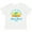 AA-White, variant on Inktastic Summer Enjoy the Sunshine Miami Beach Florida in Blue Boys or Girls Baby T-Shirt