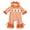 style-15 Orange, variant on Kogui Baby Romper Baby Girl Fall Winter Outfits Clothes Knit Jumpsuit Ruffle Romper Coming Home Outfit for Baby Girl 0 3 6 9 12 18 24 Months (Orange,0-3 Months)