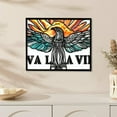 thumbnail image 3 of NJSTORE  Aztec Free Eagle Wall Decor Southwestern Wall Art Farmhouse Metal Framed Eagle Western Home Decor for Bedroom Living Room Wall Decor(Black), 3 of 4