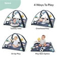 thumbnail image 6 of The Peanutshell Space-Themed 7-in-1 Activity Play Gym and Playmat for Babies, 7-Piece, 6 of 6