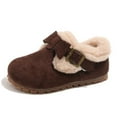 thumbnail image 6 of Fozruso Girls Winter Boots With Bow Detail Lined Ankle Booties Non Slip Sole Warm Cute Footwear For Toddler And Kids Outdoor,Mid Calf Combat Boots Sizes 8 Little Kid(2-2.5 Years), 6 of 6