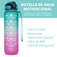 thumbnail image 3 of Botella de agua Onof BAP-1L 1 Litro Botella Deportiva Celeste Rosa, 3 of 5