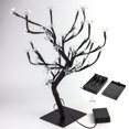 thumbnail image 2 of Lámpara de árbol de bonsái de flor de cerezo, árbol de lámpara LED de 45 cm, decoración navideña, 48 bombillas de flores, temporizador, lámpara de funcionamiento con batería, decoración de fiesta de, 2 of 4
