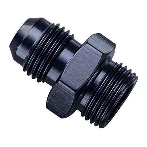 Fragola Performance Systems 491959-Bl Male Adapter Fitting #6 X 11/16-18 P/S Black