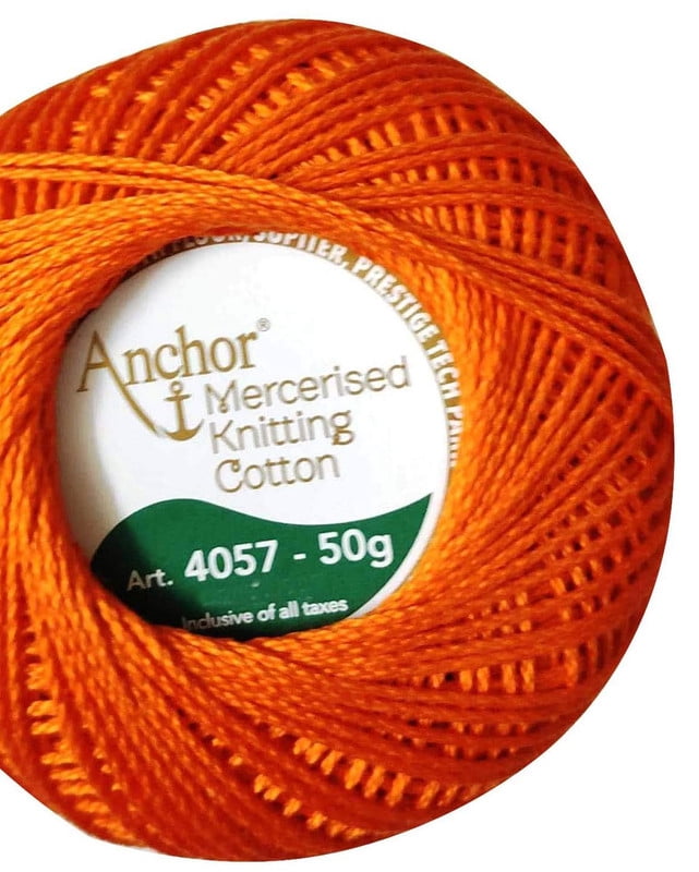 Anchor Crochet Threads Tatting Knitting Hand Embroidery Cross Stitching Balls 50 Grams (Pack Of 1)