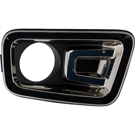 New Chrome Fog Light Trim Compatible With Nissan Titan XD SV Titan XD S Titan XD SL Titan Platinum Reserve Titan XD Platinum Reserve 2018-2019 By NI1039170 62256EZ02D