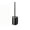 Black N, variant on LEHOZIHEQ Wall Mounted Toilet Brush Set, With Matching Closed Storage Base, Complete Anti-Drip Cleaning Kit, Odor Isolation Scrub Tool