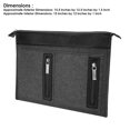 thumbnail image 4 of Housse pour Ordinateur Portable Résistante aux Chocs 15 Pouces Sac de Transport en Feutre Étui Portable Résistant à l'Eau pour MacBook Pro, Ordinateur Portable Chromebook Notebook 15,6 Pouces HP DELL Samsung ASUS Acer Lenovo Ordinateurs Portables, 4 of 7