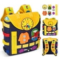 Busy Board Toddler Backpack For 1 2 3 4 Year Old Montessori Sensory