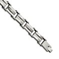 thumbnail image 1 of Stainless Steel 8.5 Inch Link Bracelet Men  For Dad Mens  For Him, 1 of 6