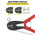 thumbnail image 6 of VEVOR Hand Swager Crimper 30 Inch,Swaging Tool for 5/32" 1/4" 5/16" Wire Rope,Hand Cimping Tool for Copper Aluminum Oval Sleeves and Stop Sleeves,Wire Rope Crimping Tool Swage Tool Long Handle Lab, 6 of 9
