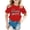 A1-Red, variant on RMGVDSD Girls Casual T-Shirts Grandma's Girl Heart Print Crew Neck Short Sleeve Loose Party Holiday Summer Kids Comfortable Fashion Cute Tee Tops,3-4 Years
