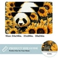 thumbnail image 2 of Panda Polyester Non-Slip Machine Washable Indoor Mat Office Mat Kitchen Rugs, 2 of 6
