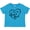 Turquoise, variant on Inktastic I Love My Aunt and Uncle in Black Chalk Heart Boys or Girls Baby T-Shirt