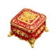 thumbnail image 2 of Caja de joyería vintage, caja pequeña creativa para joyería, collar, pendientes rojo Yuyangstore Caja de joya, 2 of 8
