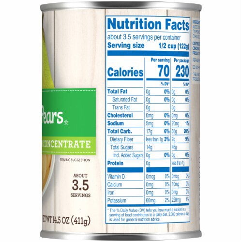 Kroger Canned Pear Slices In Pear Juice 14.5 oz Pack of 3