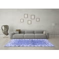 thumbnail image 3 of Ahgly Company Indoor Rectangle Oriental Blue Traditional Area Rugs, 5' x 7', 3 of 4