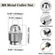 thumbnail image 4 of 16 Piezas Taladro Chuck Collet Set, 4486 Keyless Cambio Rápido Chuck Rotary Tool con Reemplazo 4485 Latón Collet Nut Set, 4 of 7