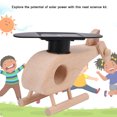 thumbnail image 4 of Sonew Educational Toy, Solar Toy,Solar Powered Helicopter Kids Intellectual Science Kit Puzzle Toy Perfect Gift, 4 of 11