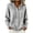 Light Gray, variant on Sahpxhe Cardigan Sweaters for Women Hooded Long Sleeve Loose Fit Button down Sweater Coat Fall Casual Warm Knit Outerwear Pink S