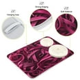 thumbnail image 6 of Iauyy Dish Drying Mat for Kitchen Counter, Super Absorbent & Hanging 16x18 / 18x24 Inch (S/M) Magenta Pasta, 6 of 8