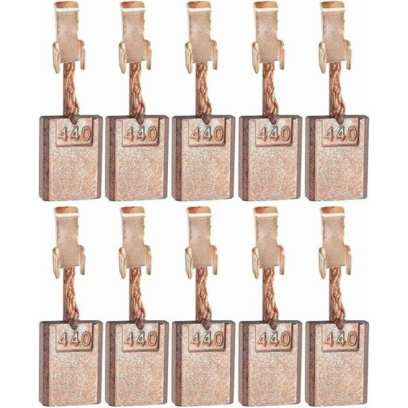 10 PC Carbon Brush for Makita CB-440 CB-448 CB436 195021-6 194427-5 194159-4 TD134D BFS440 BDF446
